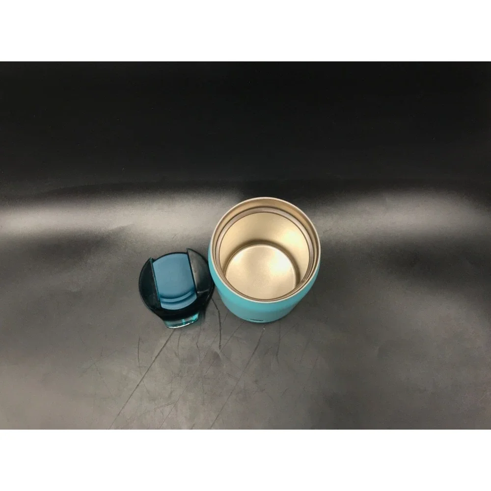 Starbucks Stainless Steel Mini Tumbler with Lid Turquoise 12oz non-slip grip